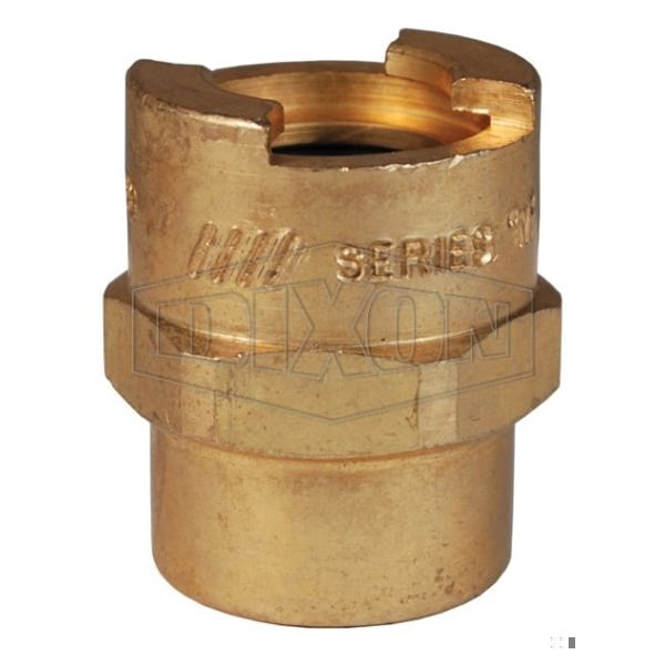 BOWES COUPLER, 1/2 in-14 BSPP, BRASS